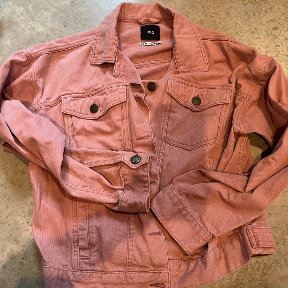 BDG Denim Jacket - Dusty Pink - Picture 4 of 4
